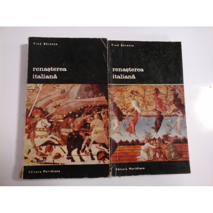  RENASTEREA  ITALIANA vol.1 si vol.2  -  Fred  BERENCE